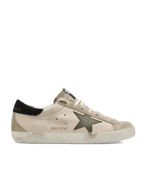 Sneakers Super-Star Cream Grey Olive Green Dark Blue Golden Goose | GMF00102.F008728.83408CREAM/GREY/OLIVE